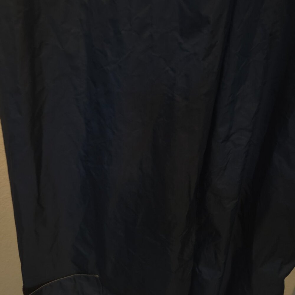 Silver Squall Long Windbreaker Outfit Size 5l Priced To Sell - Picture 5 of 9